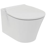 Ideal Standard - Wand-T-WC-Kombipaket Connect Air, AQUABLADE,mit Softclosing,360x540mm,Weiß