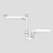 Sanitärtechnik Eisenberg - Raumschaffer G1 1/2x50 mit Rohrgeruchverschluss und Geräteanschluss