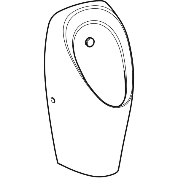 Geberit Vertriebs - Urinal TAMINA für Unterputzurinalsteuerung