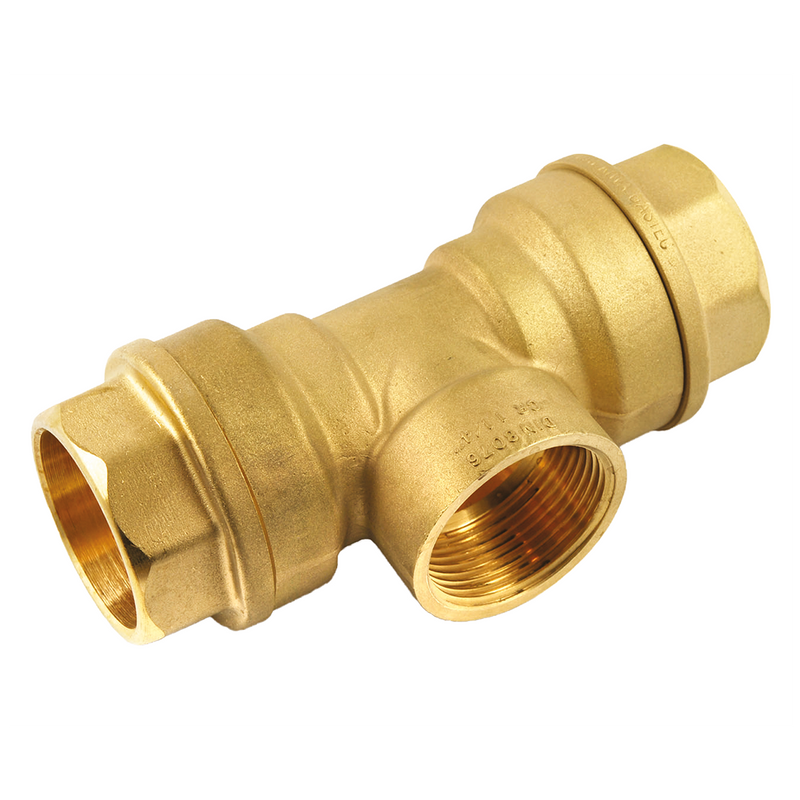 ISIFLO - T-Stück ISIFLO Typ 132 40mm x 11/4 x 40mm, mit Innengewinde