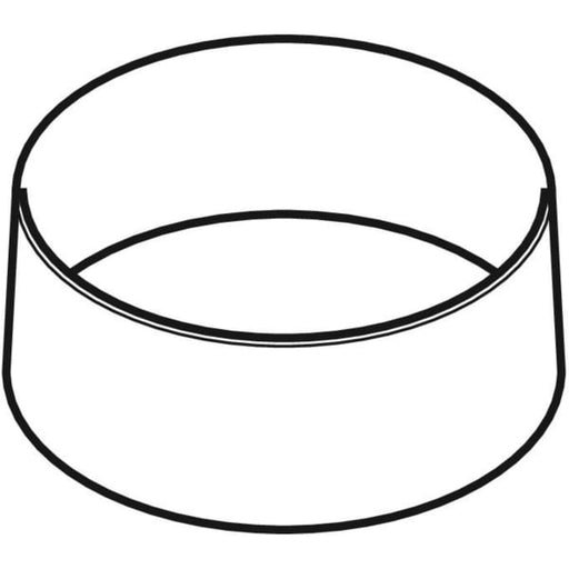 Geberit Vertriebs - PE Chromstahl-Stützring d160 Übergang PE/Guss 359.464.00.1
