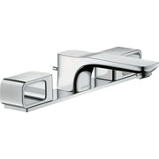 Hansgrohe - 3-Loch Waschtischarmatur 50 AXOR Urquiola Standmodell chrom mit Platte