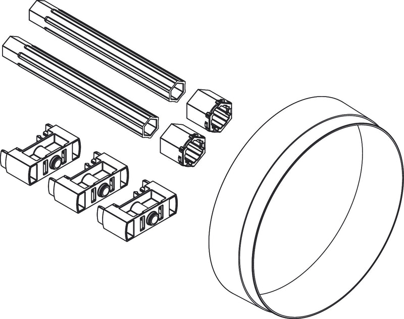 Hansgrohe - Verlängerungsset iBox universal 2 25mm