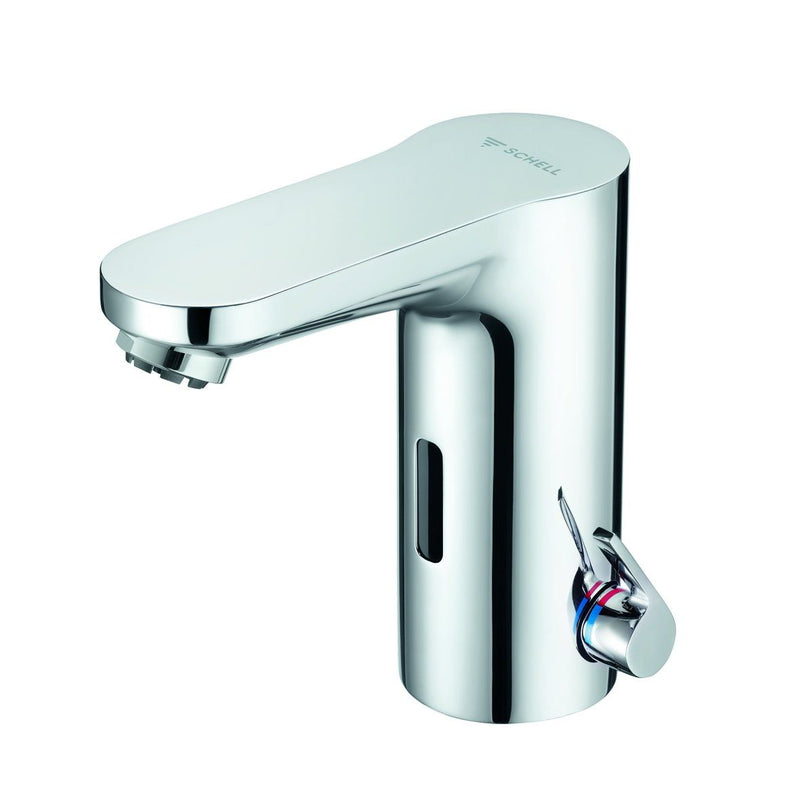 SCHELL - WT-Arm. CELIS E2 ND-M, Elektron. Mischwasser, Steckernetzteil, chrom