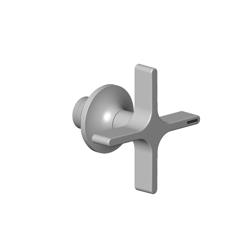 Dornbracht - Gr. Ersatzteile 90208001101 D. 71 x 63 mm Dark Platinum