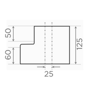 Fornatis - Übergangsrohr exzentrisch DN200x150