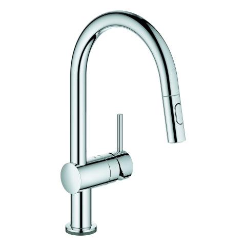 Grohe - Elektr.-EH-SPT-Batt. MINTA Touch 31358 C-Auslauf azb. Spülbrause chrom