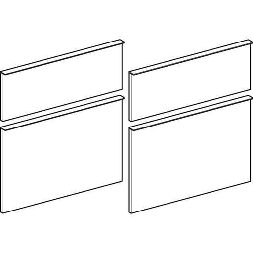Geberit Vertriebs - Schubladenfront Lava matt, 4 Stück zu ICON 841421
