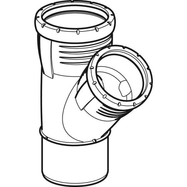 Geberit Vertriebs - Silent-Pro Abzweig 45Gr d110/90