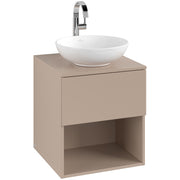 VILLEROY & BOCH - Konsolen-Unterschrank 500mm f AWT38 1 Ausz 1 Aussch mLB C520H1 RR Macciato