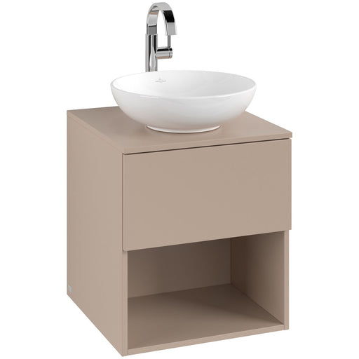 VILLEROY & BOCH - Konsolen-Unterschrank 500mm f AWT38 1 Ausz 1 Aussch mLB C520H1 RR Macciato
