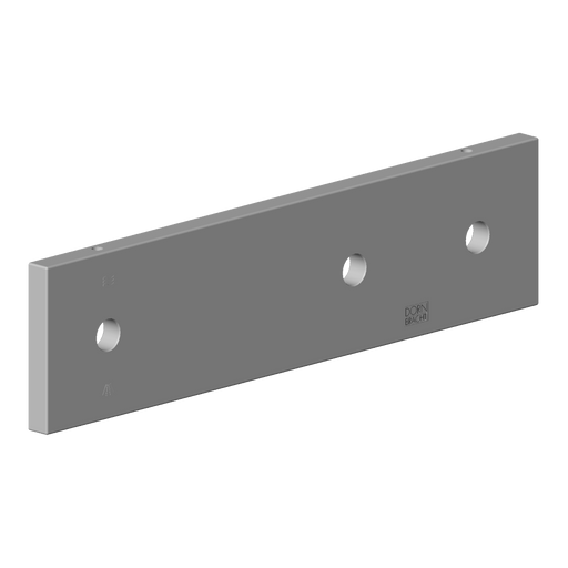 Dornbracht - Rosette Ersatzteile 092798011 240 x 60 x 9 mm chrom