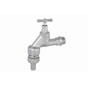 Schlösser Armaturen - Auslaufventil 1/2 Knebel m.RU m.SV mattchrom