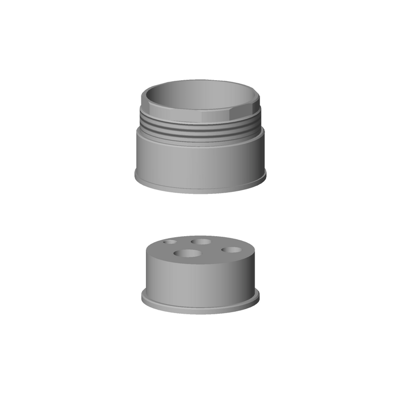 Dornbracht - Befestigung Ersatzteile 04301101110 D. 52 x 36 mm
