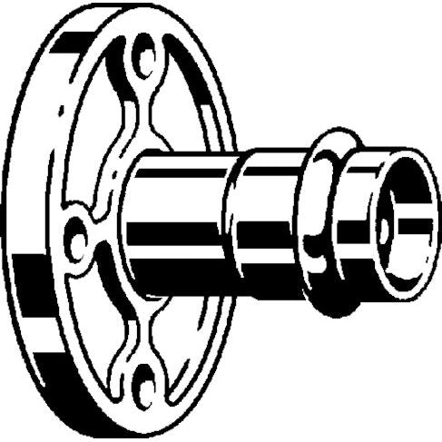 Viega - Flanschübergang SANPRESS Inox 2359LF labsfrei 54mm
