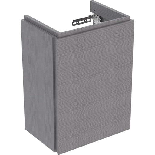 Geberit Vertriebs - Unterschrank XENO2 f. Handwaschbecken mit 1 Tür, 38x52,5x26,5cm, sculturagrau