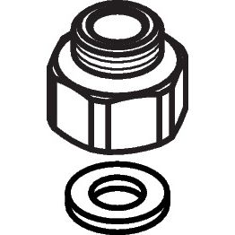 Hansgrohe - Adapter G3-8/G1-2 kpl