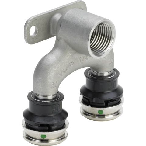 Viega - Doppelwandsch. m.SC RAXINOX 4425.7 20mm x 1/2IGx20mm nichtrostend