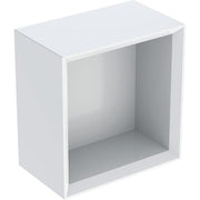 Geberit Vertriebs - iCon Regal quadratisch 22,5x23,3x13,2cm, weiß hochglanz