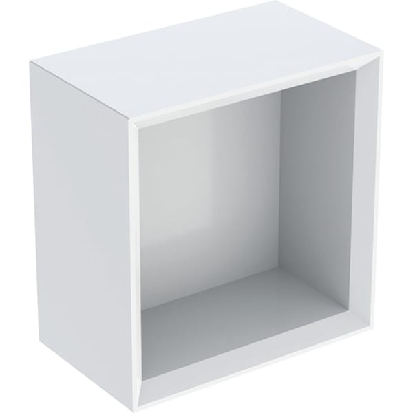 Geberit Vertriebs - iCon Regal quadratisch 22,5x23,3x13,2cm, weiß hochglanz
