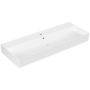 VILLEROY & BOCH - WT Memento 2.0 1200x470mm re-eckig 1HL. m. ÜL. geschl. Stone White cplus
