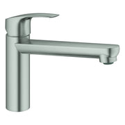 Grohe - EH-SPT-Batterie EUROSMART 30463 mittelhoher Auslauf supersteel