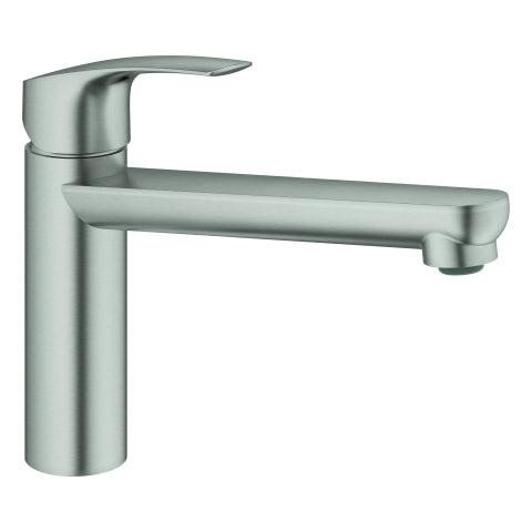 Grohe - EH-SPT-Batterie EUROSMART 30463 mittelhoher Auslauf supersteel
