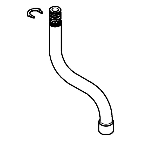 Grohe - Auslauf 13385 chrom