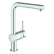 Grohe - Spültisch EHM MINTA 32168 1/2 herausz.Mousseurauslauf chrom