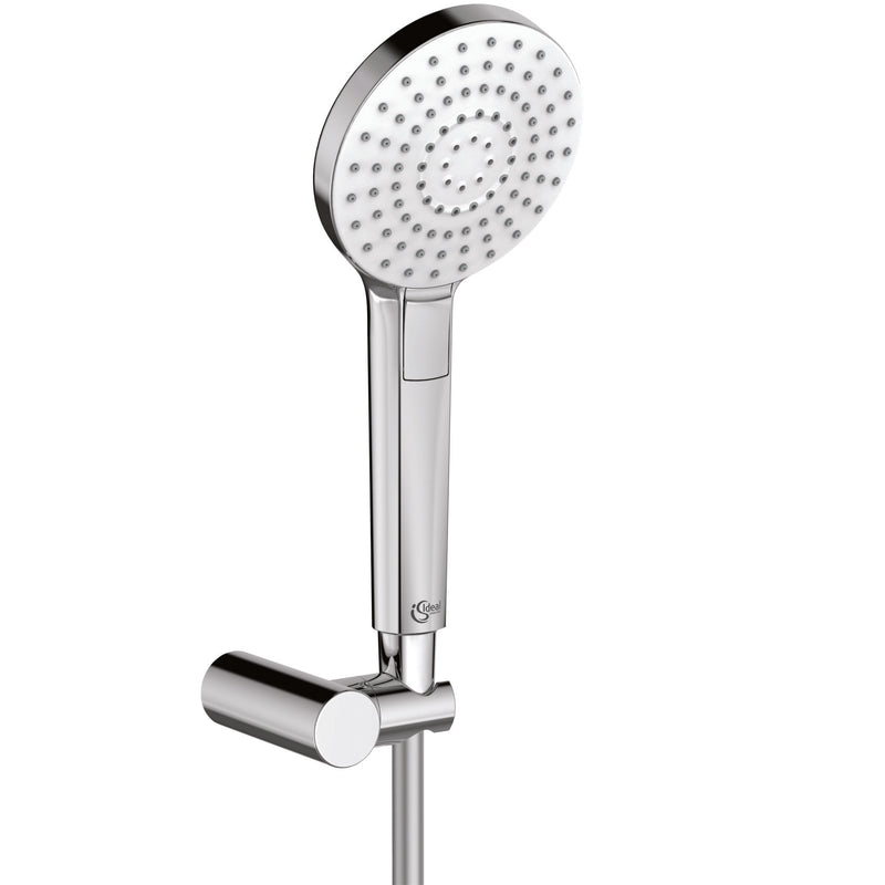 Ideal Standard - Handbrause-Set IDEALRAIN EVO, 3-Funktionshandbrause d:110mm, Chrom