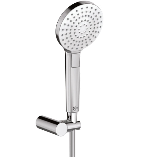 Ideal Standard - Handbrause-Set IDEALRAIN EVO, 3-Funktionshandbrause d:110mm, Chrom