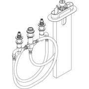 Hansgrohe - 4-Loch Wannenarmatur Grundset mit sBox