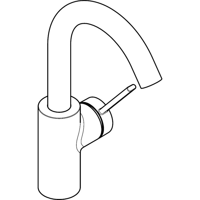 Hansgrohe - WTM 210 Zesis S mit Schwenkauslauf ohne Ablaufgarnitur chrom
