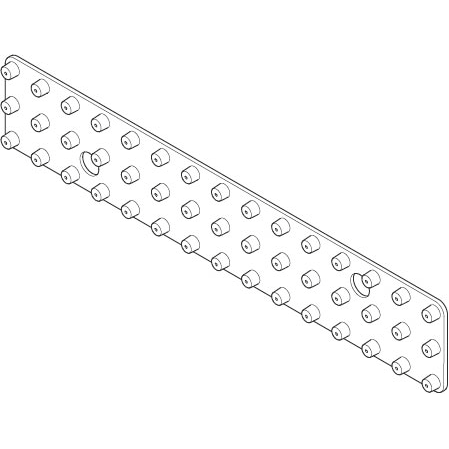 Dornbracht - Einsatz Strahlmatte Ersatzteile 091201076 219 x 39 x 6 mm