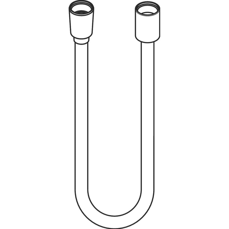 Hansgrohe - Textilbrauseschlauch Axor 1600mm mit konischer/zylindrischer Mutter chrom