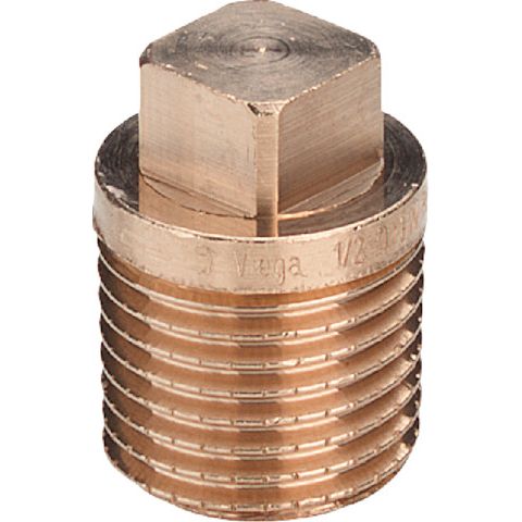Viega - Stopfen 3291 3/4 AG Rotguss