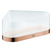 Grohe - Eck-Duschablage SELECTION 41038 mit Halterung warm sunset