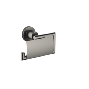 Dornbracht - Papierrollenhalter mit Deckel TARA 83510892 Dark Platinum gebürstet