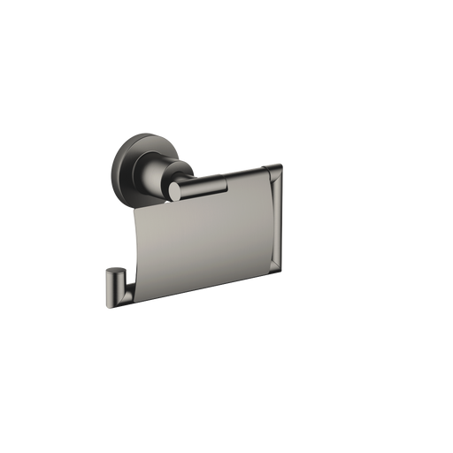 Dornbracht - Papierrollenhalter mit Deckel TARA 83510892 Dark Platinum gebürstet