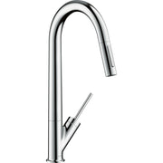 Hansgrohe - Spültisch EHM AXOR STARCK 10821 chrom mit Ausziehbrause