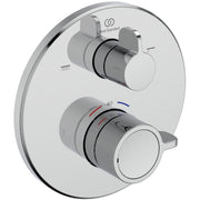 Ideal Standard - IS Badethermostat UP Ceraplus Safe Rosette d:163mm Chrom