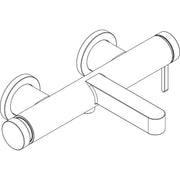 Hansgrohe - Wannenmischer Aufputz FINORIS chrom