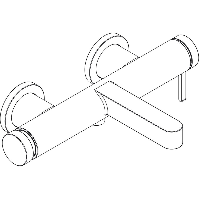 Hansgrohe - Wannenmischer Aufputz FINORIS chrom