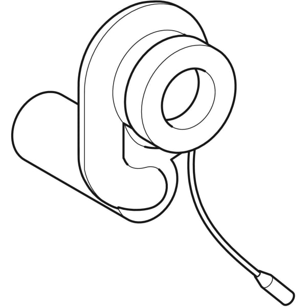 Geberit Vertriebs - Absaugeformstück 599063 mit Sensor zu 599550/-551/-650/-651