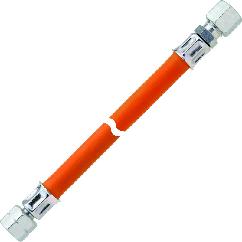 GOK Regler&Armaturen - Schlauchleitung Gas PS10bar G1/4LH UEM x RVS8x500