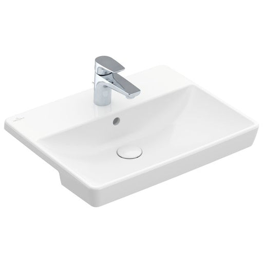 VILLEROY & BOCH - VWT AVENTO 4A06 550x360mm mittl HL durchgest m ÜL Weiß Alpin