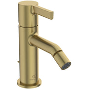 Ideal Standard - Bidetarmatur JOY, m.Ablgarn., Ausld.110mm, Brushed Gold