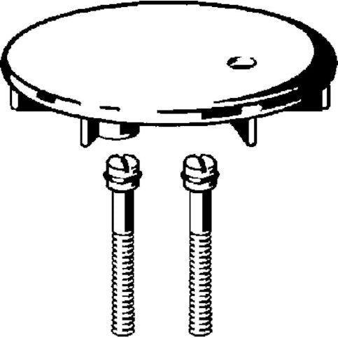 Viega - Umrüstset 6958.99 112mm Kunststoff verchromt