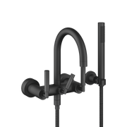 Dornbracht - Wannenarmatur mit Hebelgriff TARA 25133882 mit Garnitur schwarz matt