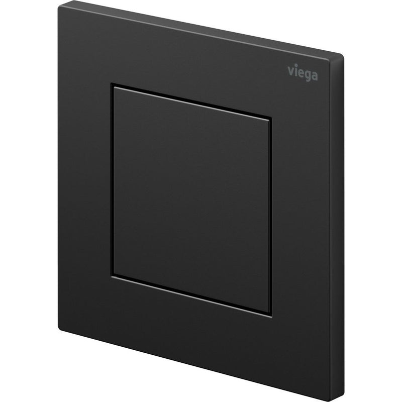 Viega - Urinal Betätigungsplatte VfS 21 8611.2 aus Kunststoff in schwarz matt